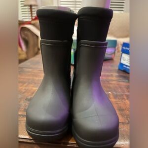 UGGS Kids Black Rain Boots Size 9 Never Worn